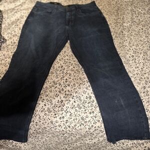 Men's Relaxed Fit Jeans in Dark Blue
